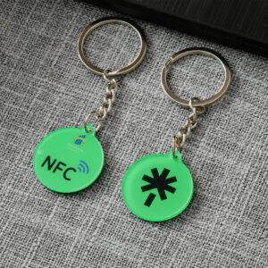 Porte-Clés NFC Multi Réseaux Sociaux