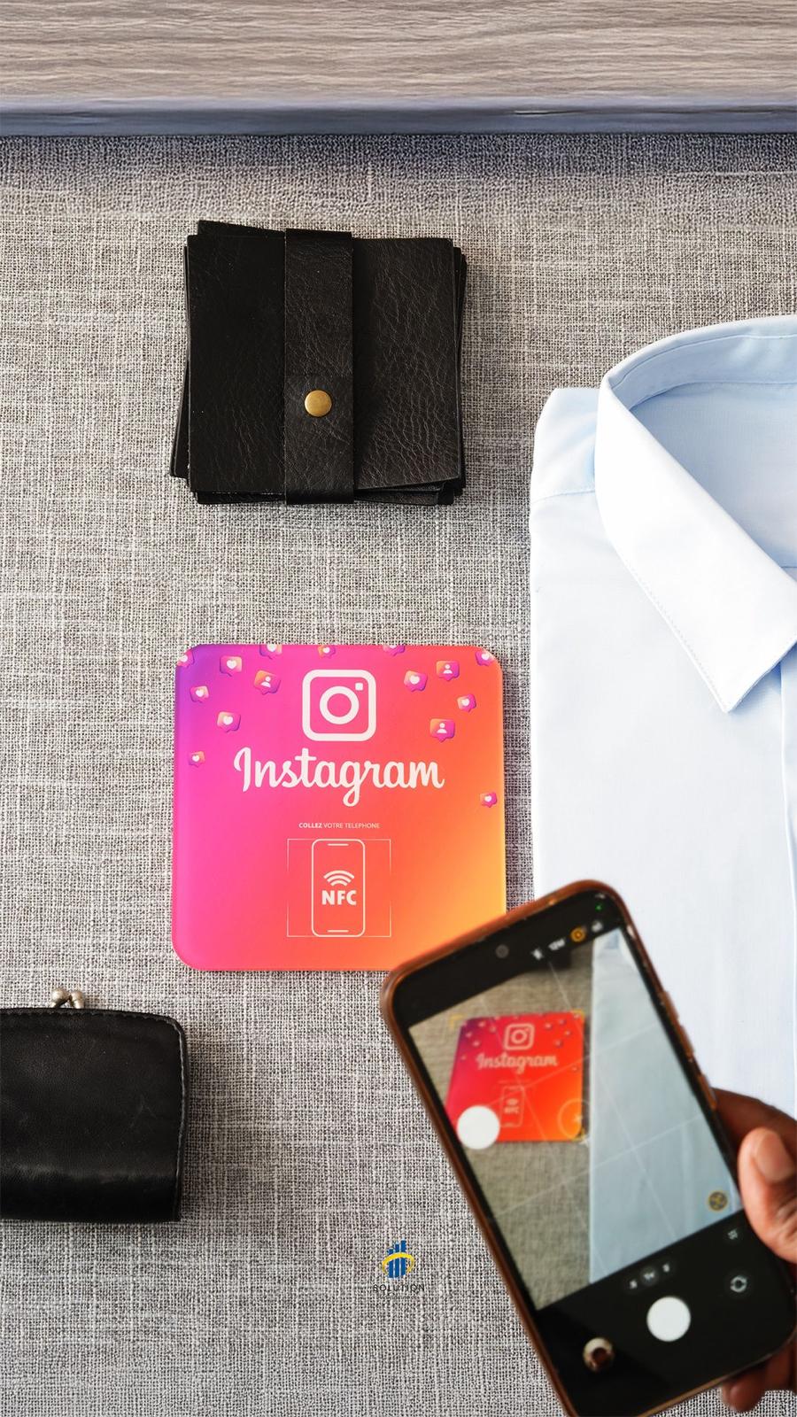 Plaque NFC Instagram – Image 3