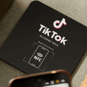 Plaque NFC TikTok