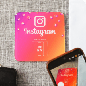 Plaque NFC Instagram